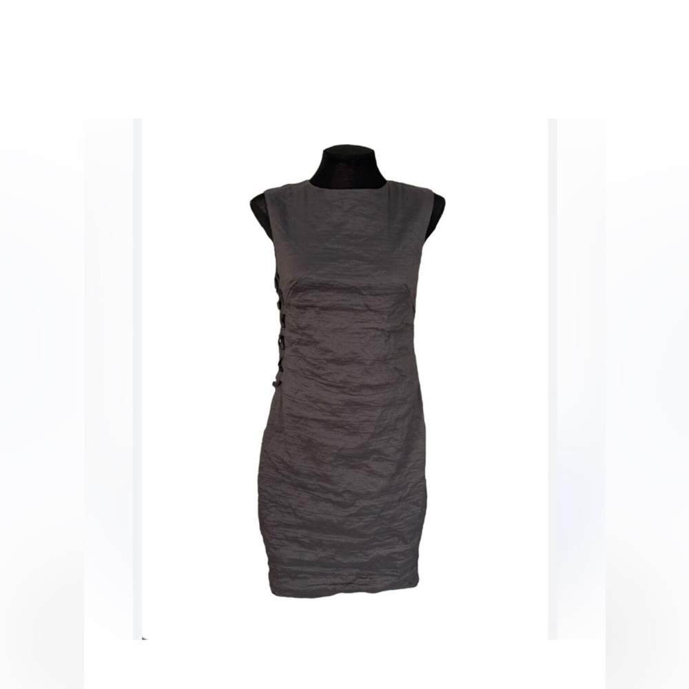 𝐒𝐀𝐑𝐀𝐇 𝐏𝐀𝐂𝐈𝐍𝐈 Ruched Black mini dress